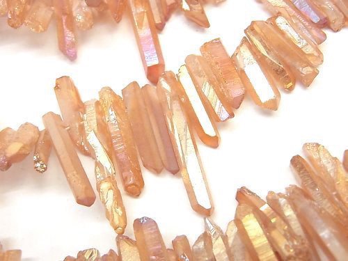 Crystal Quartz, Point Gemstone Beads