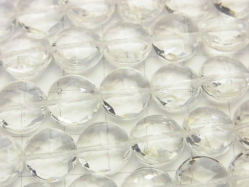 [Video] High Quality! Crystal AAA Triangle Faceted Coin 12 x 12 x 6 mm 1/4 or 1strand beads (aprx.15 inch / 38 cm)