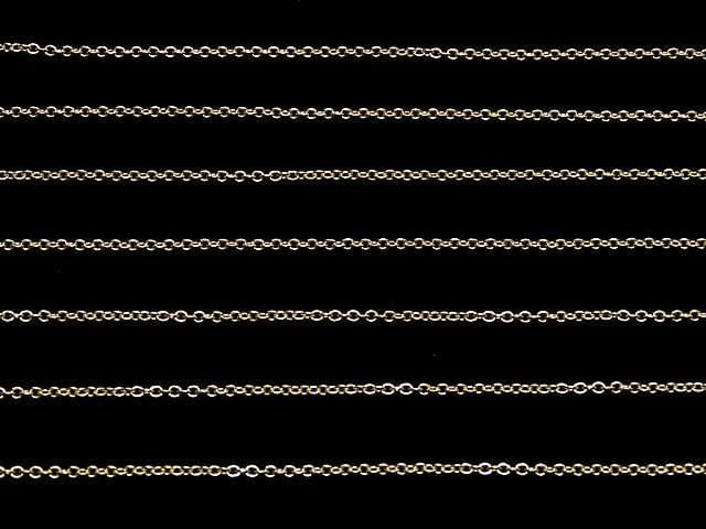 14KGF Cable Chain 1.2mm 10cm