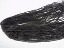 1strand $4.79! Black Obsidian AAA Round 2mm 1strand beads (aprx.15inch / 38cm)