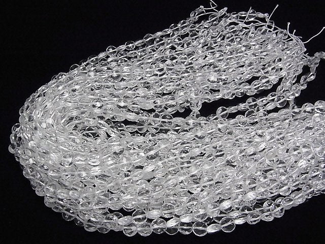 [Video]High Quality! Crystal AAA Star Faceted Coin 8x8x5mm 1/4 or 1strand beads (aprx.15inch/38cm)