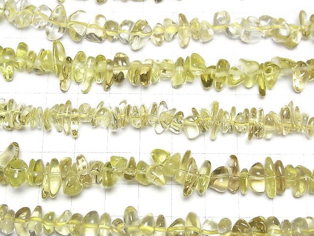 [Video] Lemon Quartz AAA Chips (Small Nugget) half or 1strand beads (aprx.15inch / 37cm)