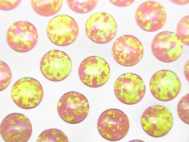 Cabochon, Synthetic Opal Synthetic & Glass Beads