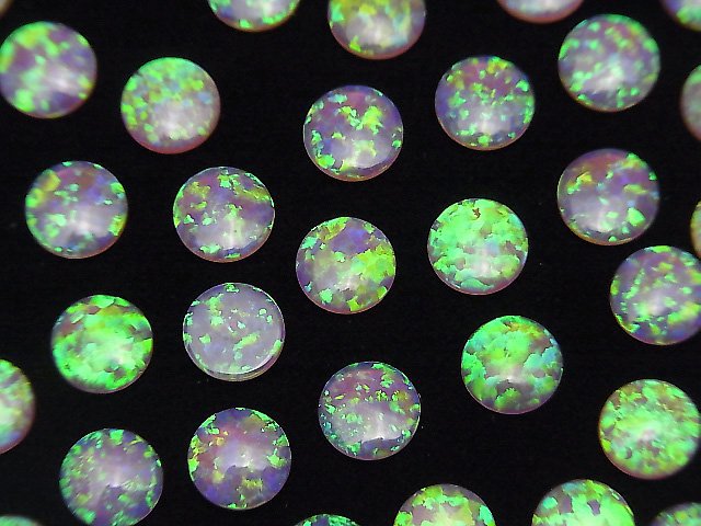 Kyoto Opal Round Cabochon 6 x 6 x 1.5 mm [Pink] 3pcs $4.79!
