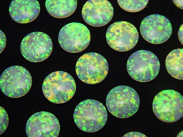 Cabochon, Synthetic Opal Gemstone Beads