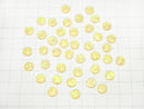 [Video] Kyoto Opal Round Cabochon 8x8x1.5mm [Yellow] 2pcs