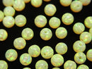 Round, Synthetic Opal Synthetic & Glass Beads