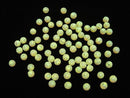 Kyoto Opal Round 4 mm [Yellow] Half Drilled Hole 2 pcs $6.79!