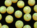Round, Synthetic Opal Synthetic & Glass Beads