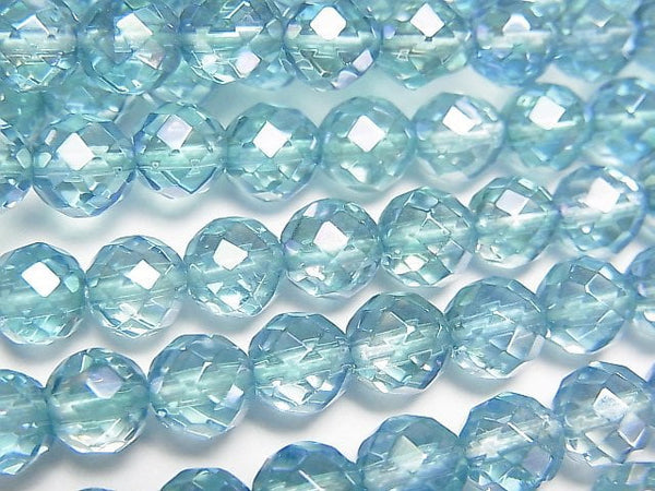 Faceted Round, Flash Crystal Gemstone Beads