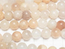 [Video] Pink orange Aventurine AA++ Round 10mm 1strand beads (aprx.15inch/36cm)