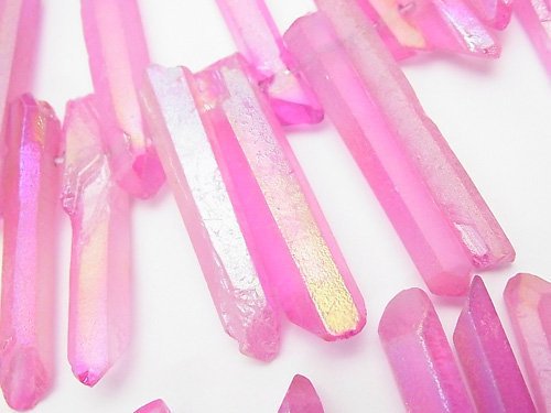 Crystal Quartz, Point Gemstone Beads