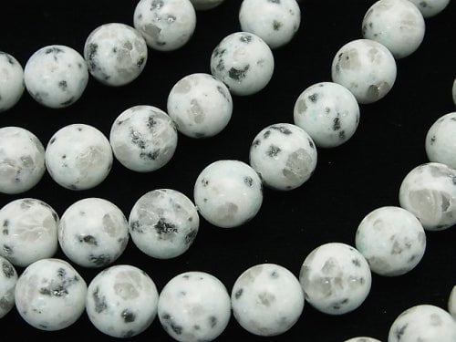 Sesame Jasper Round 10mm 1strand beads (aprx.15inch/36cm)