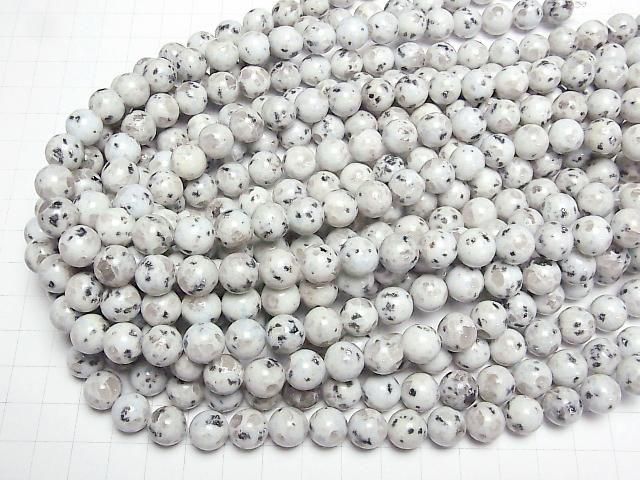 [Video] Sesame Jasper Round 10mm 1-strand beads (approx. 15 inches/36 cm)