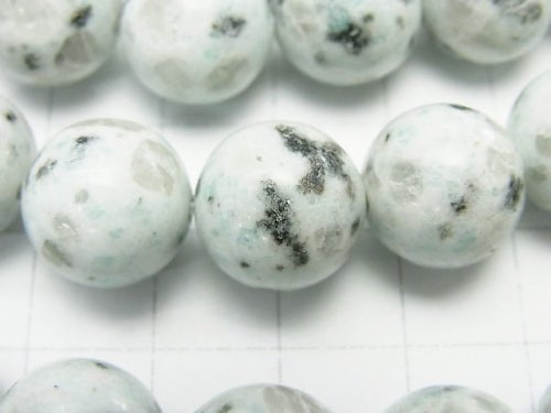 Sesame Jasper Round 12mm 1strand beads (aprx.15inch/36cm)