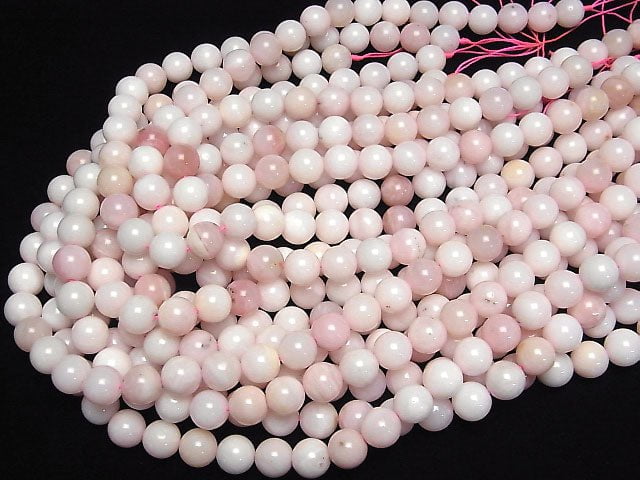 Pink Opal AA Round 10mm half or 1strand beads (aprx.15inch / 38cm)