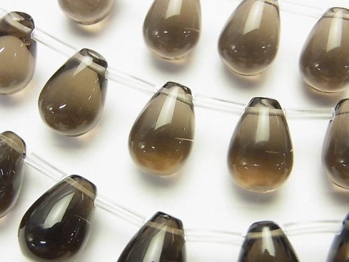 Drop, Smoky Quartz Gemstone Beads