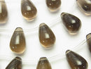 Drop, Smoky Quartz Gemstone Beads