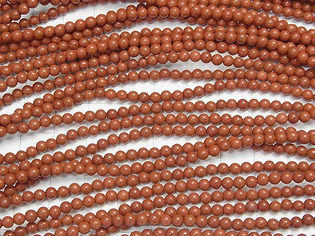 [Video]1strand $3.79! Red Jasper AAA Round 3mm 1strand beads (aprx.15inch / 38cm)