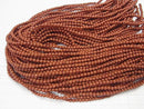 [Video]1strand $3.79! Red Jasper AAA Round 3mm 1strand beads (aprx.15inch / 38cm)
