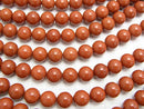 [Video] Red Jasper AAA Round 10mm 1strand beads (aprx.15inch / 36cm)