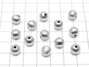 [Video] Metal parts Hairline Round 4,5,6,8,10mm Silver color 10pcs