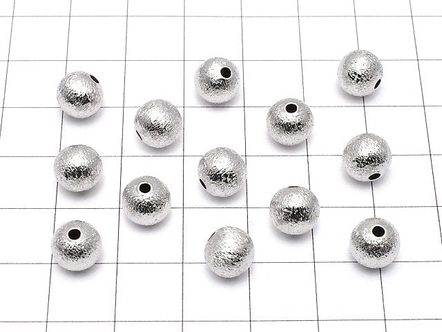 [Video] Metal parts Hairline Round 4,5,6,8,10mm Silver color 10pcs