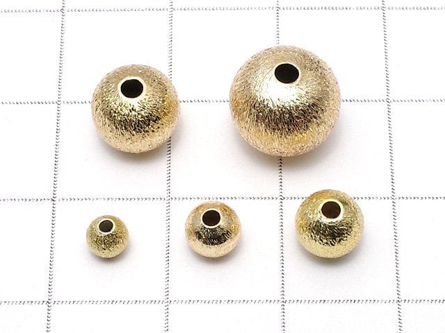 Metal parts Hairline Round 4,5,6,8,10mm Gold color 10pcs