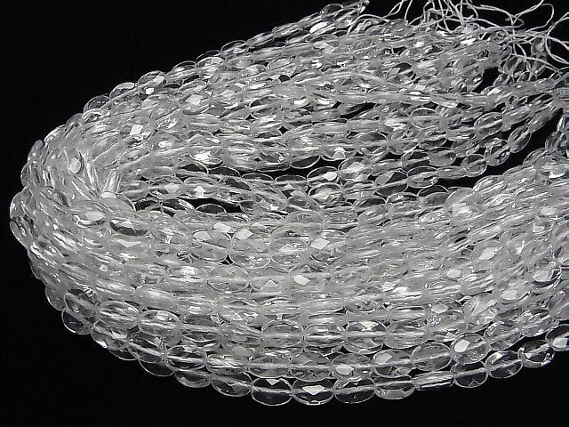 [Video] Crystal AAA- Faceted Oval 12x8mm half or 1strand beads (aprx.15inch / 37cm)