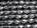 [Video] Crystal AAA Faceted Oval 20 x 15 x 7 mm 1/4 or 1strand beads (aprx.15 inch / 36 cm)
