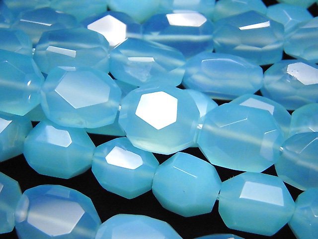 Chalcedony, Nugget Gemstone Beads