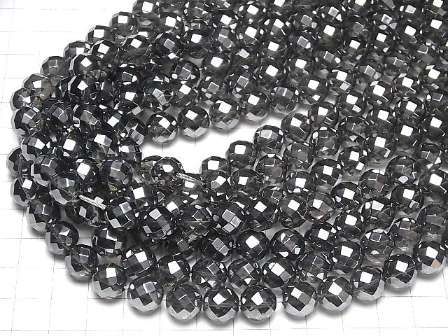 [Video] Silver Flash Crystal 64Faceted Round 10mm half or 1strand beads (aprx.15inch/37cm)