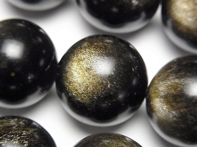 Obsidian Gemstone Beads