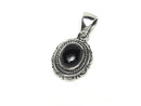 Onyx  Oval Pendant 22.5x15.5x7mm Silver925  1pc