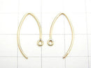 14KGF Marquise Earwire 20mm 1pair
