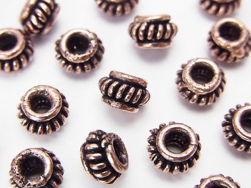 Copper, Roundel Metal Beads & Findings