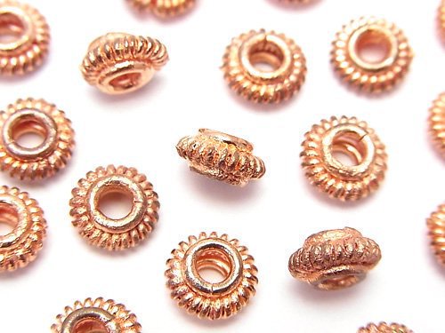 Copper, Roundel Metal Beads & Findings