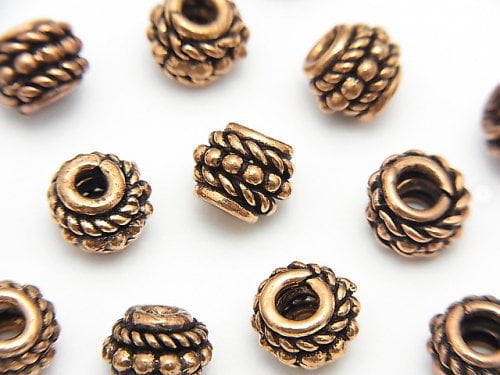 Copper, Roundel Metal Beads & Findings