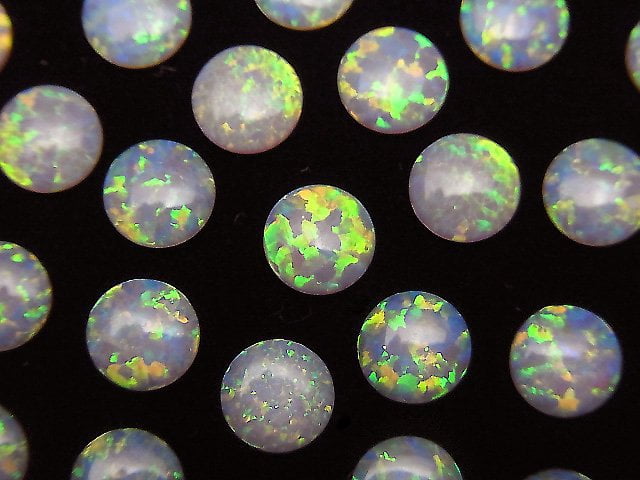 Kyoto Opal Round Cabochon 6x6x1.5 mm [Light Pink] 3pcs $4.79!