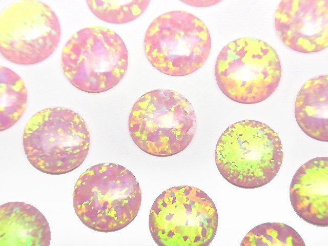 Cabochon, Synthetic Opal Synthetic & Glass Beads