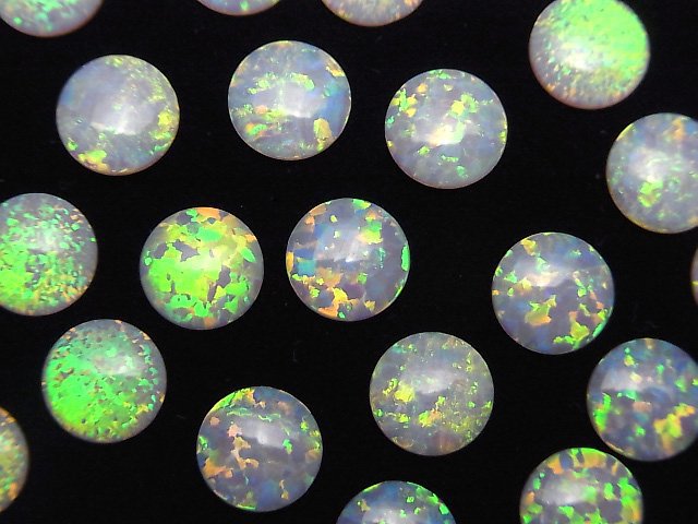 Kyoto Opal Round Cabochon 8 x 8 x 1.5 mm [light pink] 2 pcs $5.79!