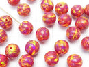 Kyoto Opal Round 8 mm [Red] Half Drilled Hole 1pc $7.79!