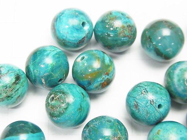 [Video] Top Quality Peru Blue Opal AAAAA Round 11mm 2pcs