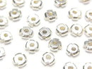 Karen Silver Rondelle 5x5x2mm 5pcs
