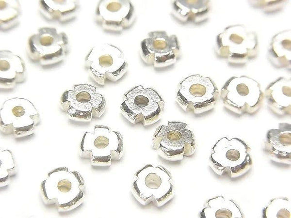 Karen Silver Rondelle 5x5x2mm 5pcs