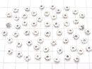 Karen Silver Rondelle 5x5x2mm 5pcs
