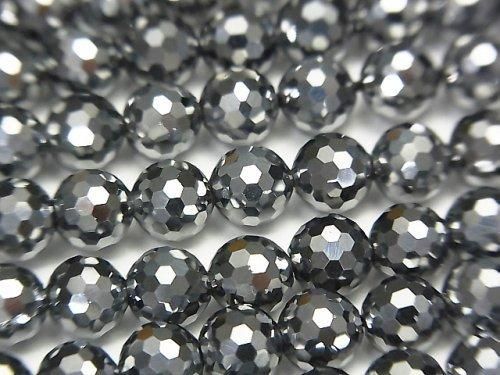 [Video] High Quality! Terahertz 128Faceted Round 6mm 1strand beads (aprx.15inch/36cm)