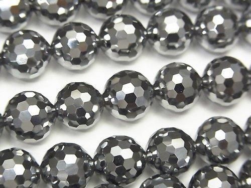 [Video]High Quality! Terahertz 128Faceted Round 10mm half or 1strand beads (aprx.15inch/36cm)