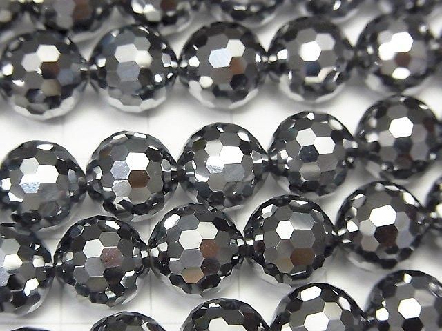 [Video]High Quality! Terahertz 128Faceted Round 10mm half or 1strand beads (aprx.15inch/36cm)