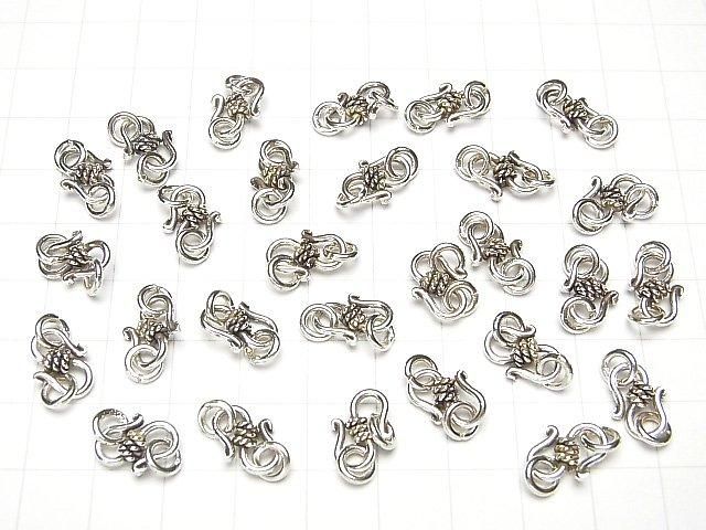 Anneau de jonction en argent Karen avec crochet en S 12x9mm 1pc